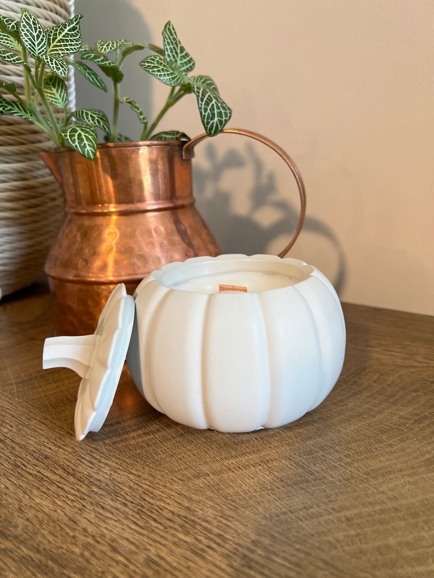 Harvest Moon Pumpkin Candle